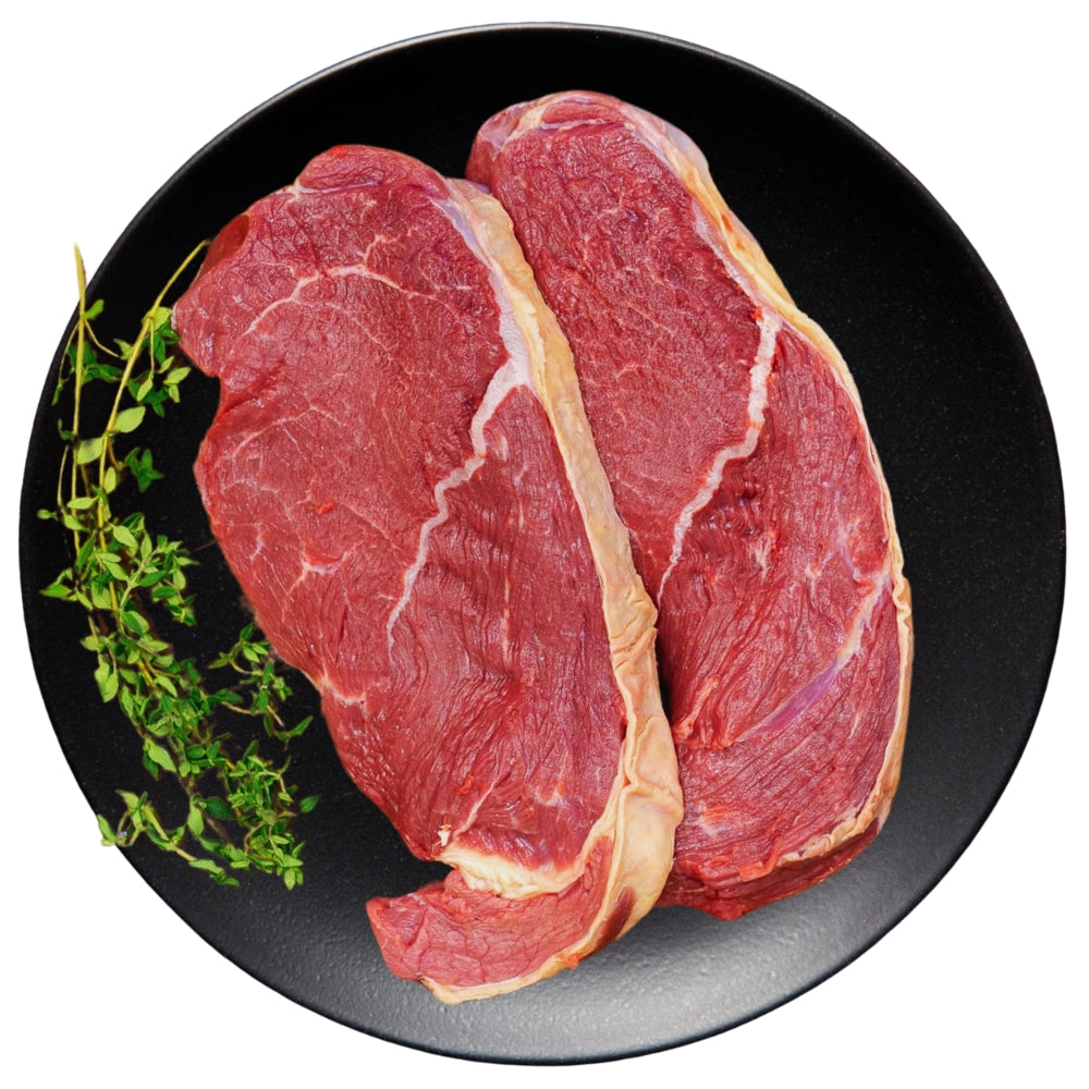 NZ Beef Blade Steak Raw View – Marbled Shoulder Steak