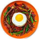 Prime Range Fresh NZ Beef Stir Fry on Plate – Quick Stir-Fry Meal